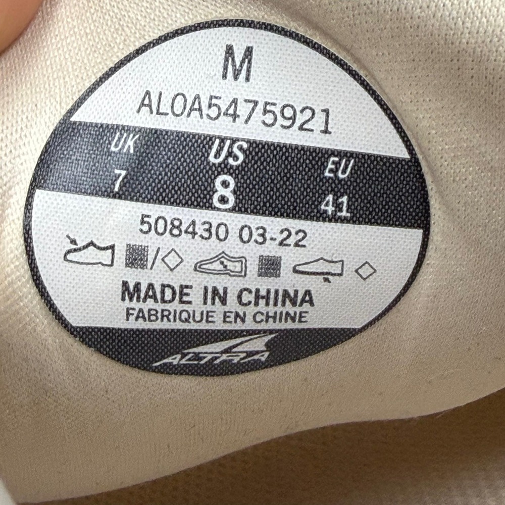 Altra‎ Provision 6 Mens Running Shoes Cream White AL0A5475921 Size 8 - Picture 3 of 8